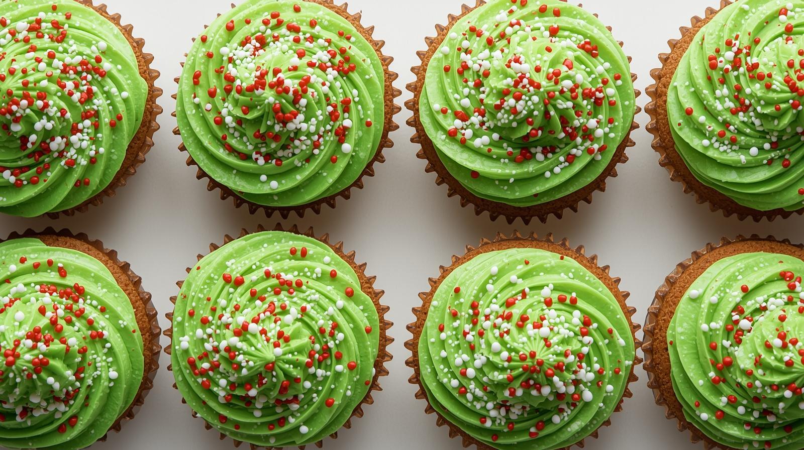 Grinch Cupcakes Recipe